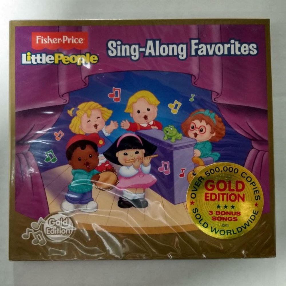Fisher Price Little People Sing - Along Favorites Gold Edition CD nwot sealed